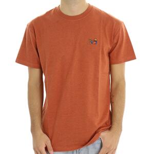 T-SHIRT RICAMO REVOLUTION ARANCIO